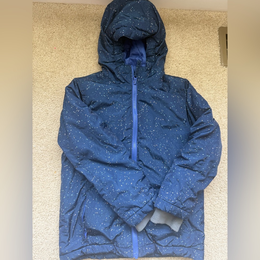 Lands' End Insulated Winter Jacket - Night Sky